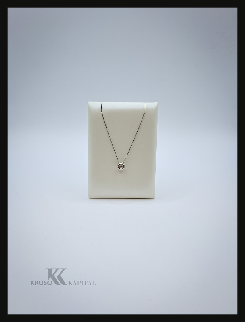 Collana oro diamantino
