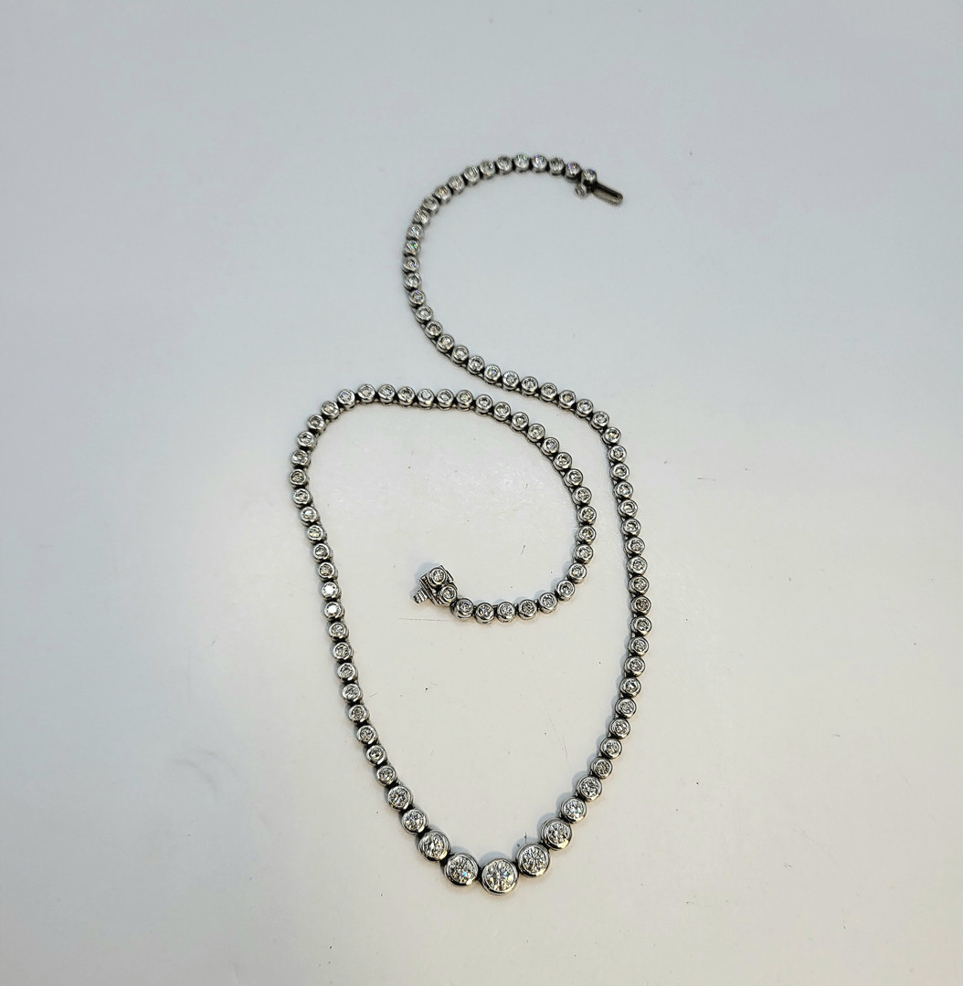 Girocollo oro diamanti