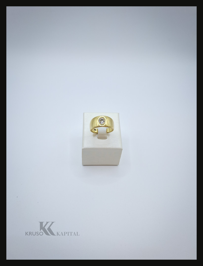 Anello oro diamante 