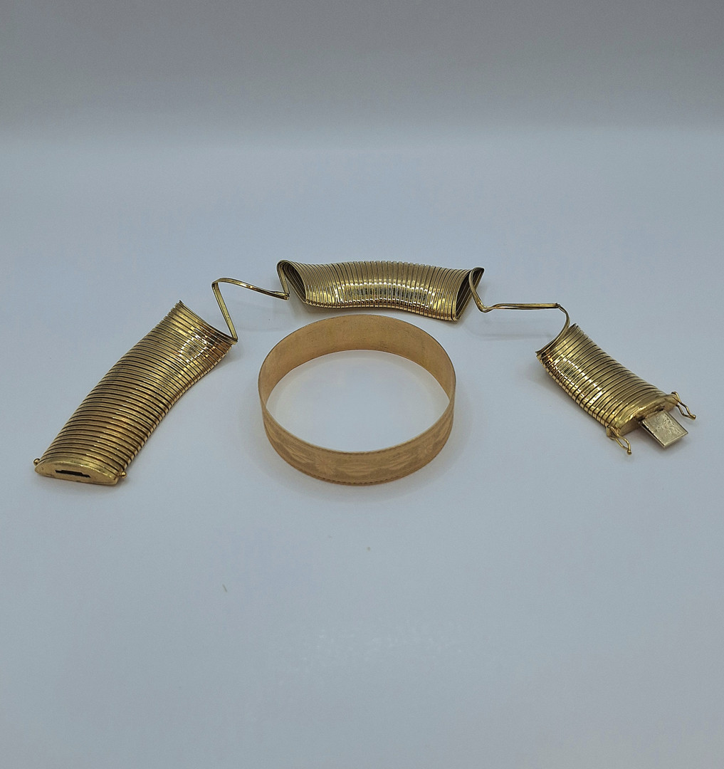 Due bracciali oro 