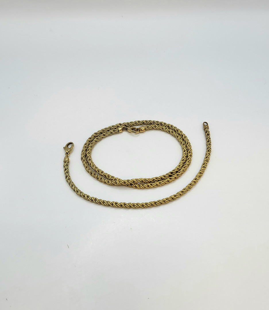 Bracciale e collana oro