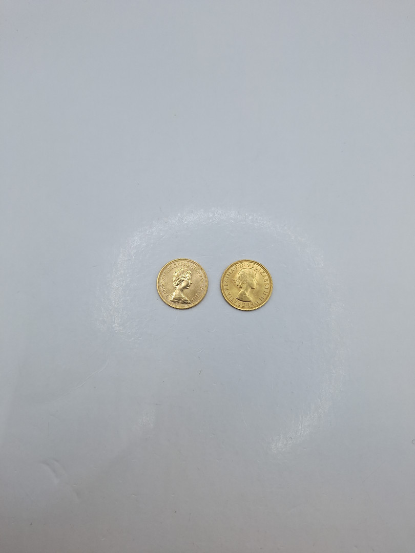 Due sterline oro