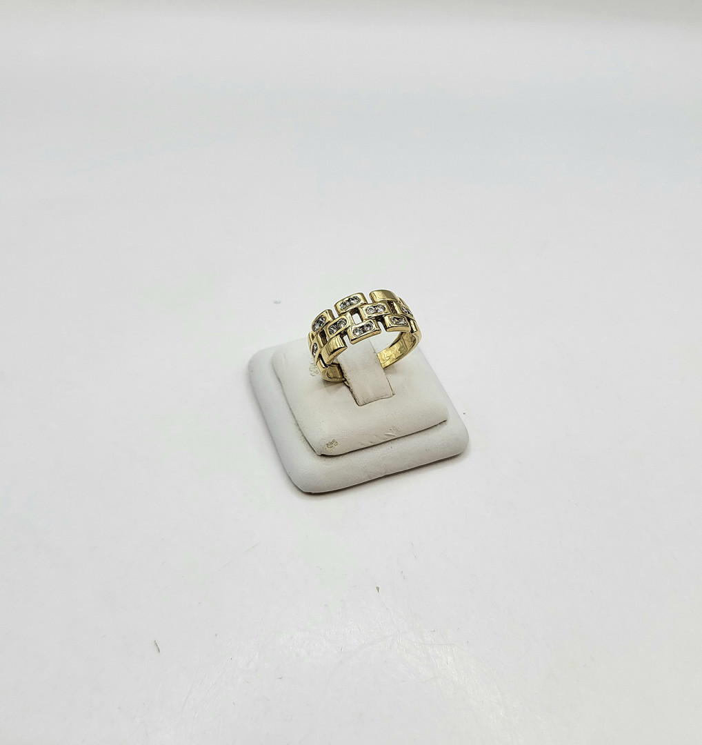 Anello oro pietre