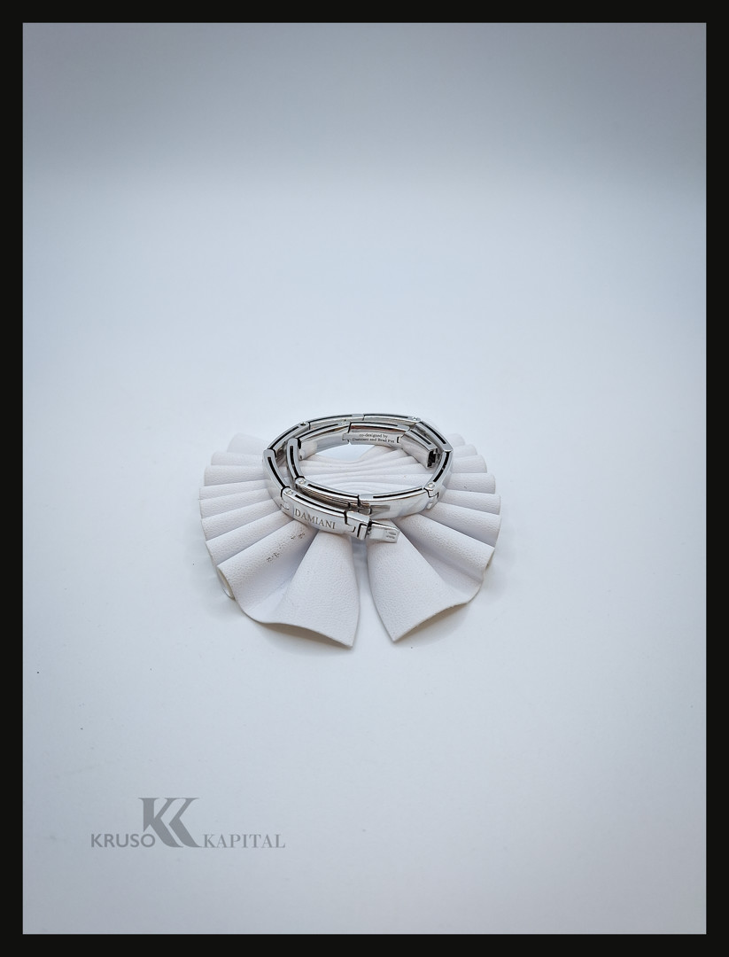 Bracciale a firma Damiani oro diamantini