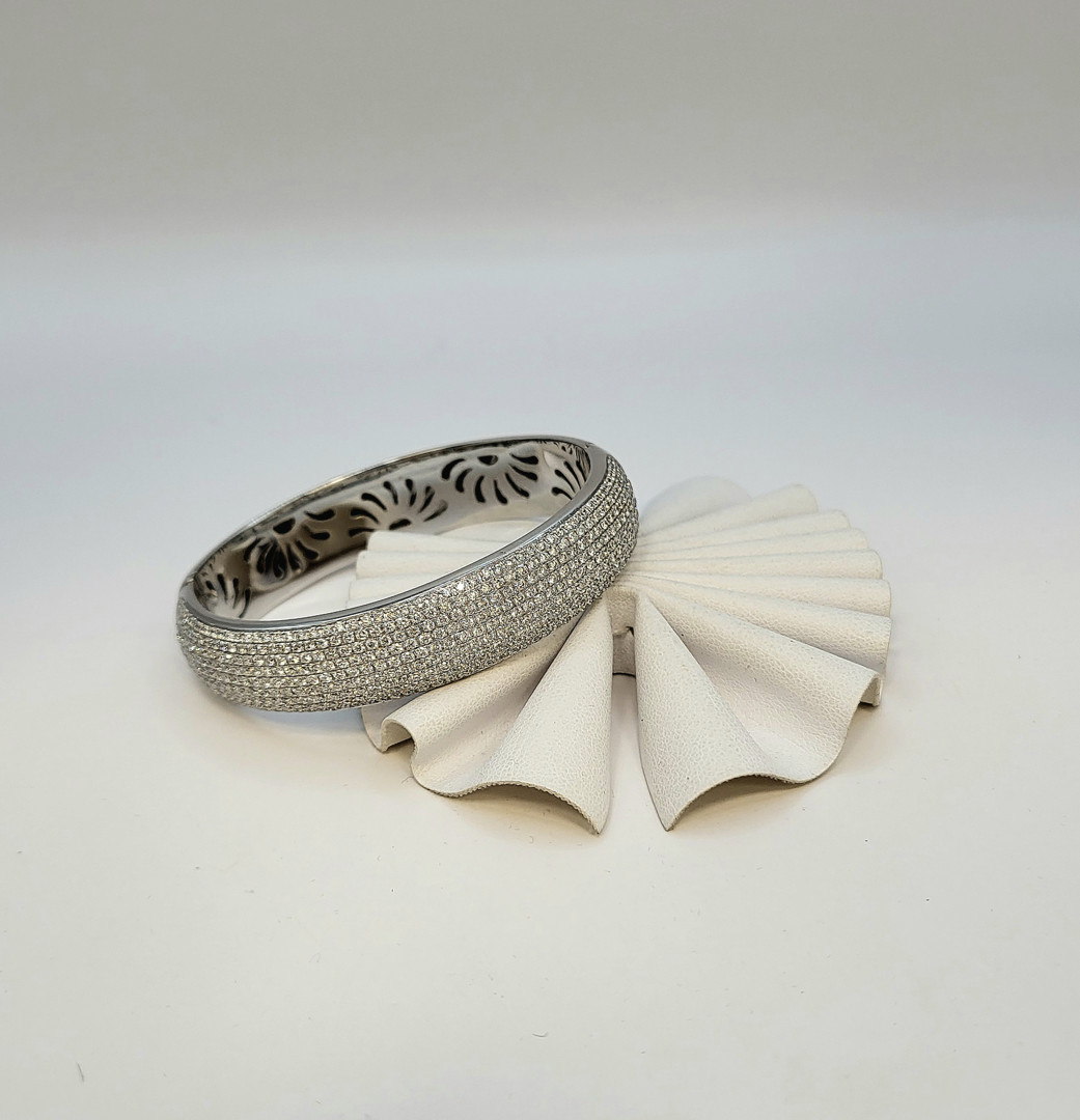 Bracciale oro diamantini