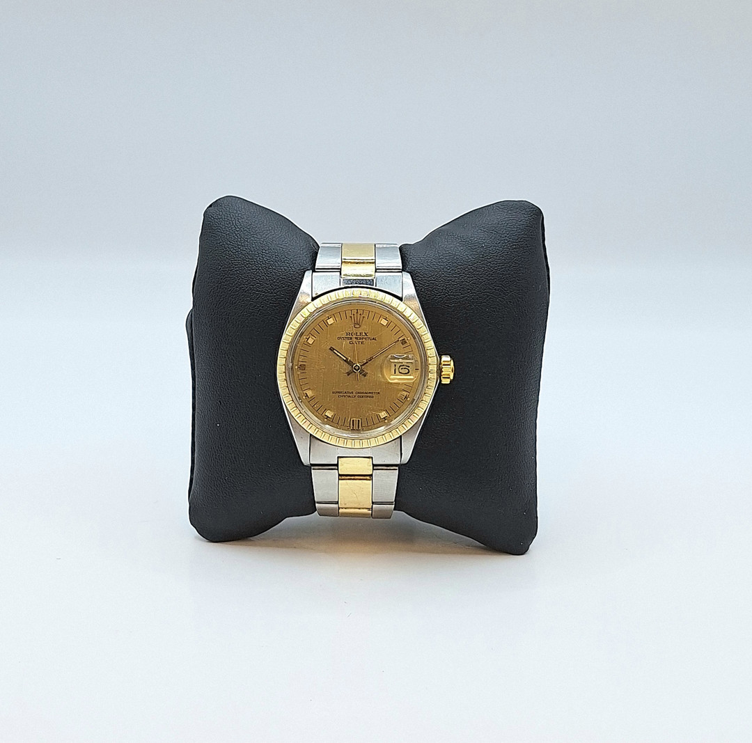 Orologio acciaio oro Rolex Date