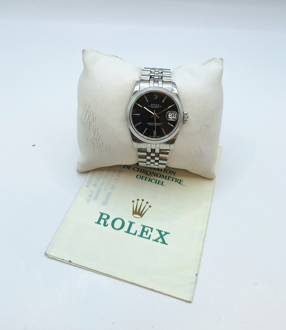 Orologio Rolex Datejust acciaio corredato da garanzia