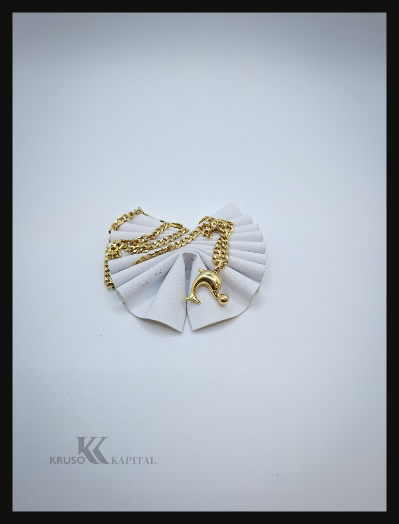 Collana ciondolo oro