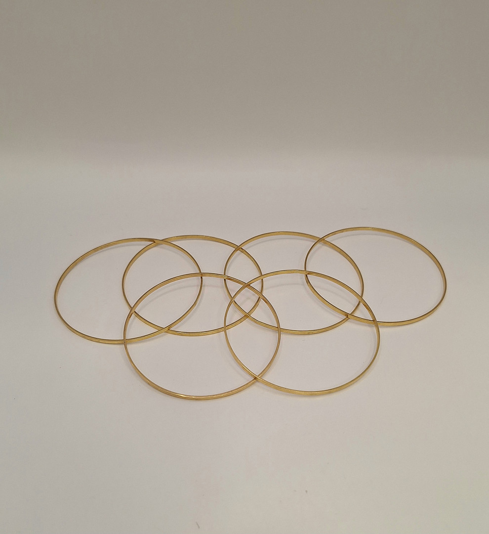 Sei bracciali oro 