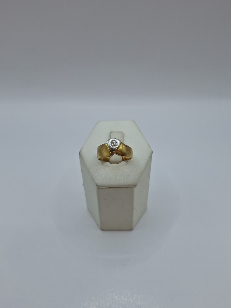 Anello oro diamantino