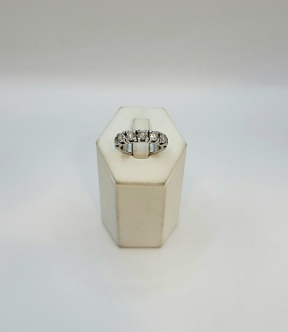 Anello oro diamanti