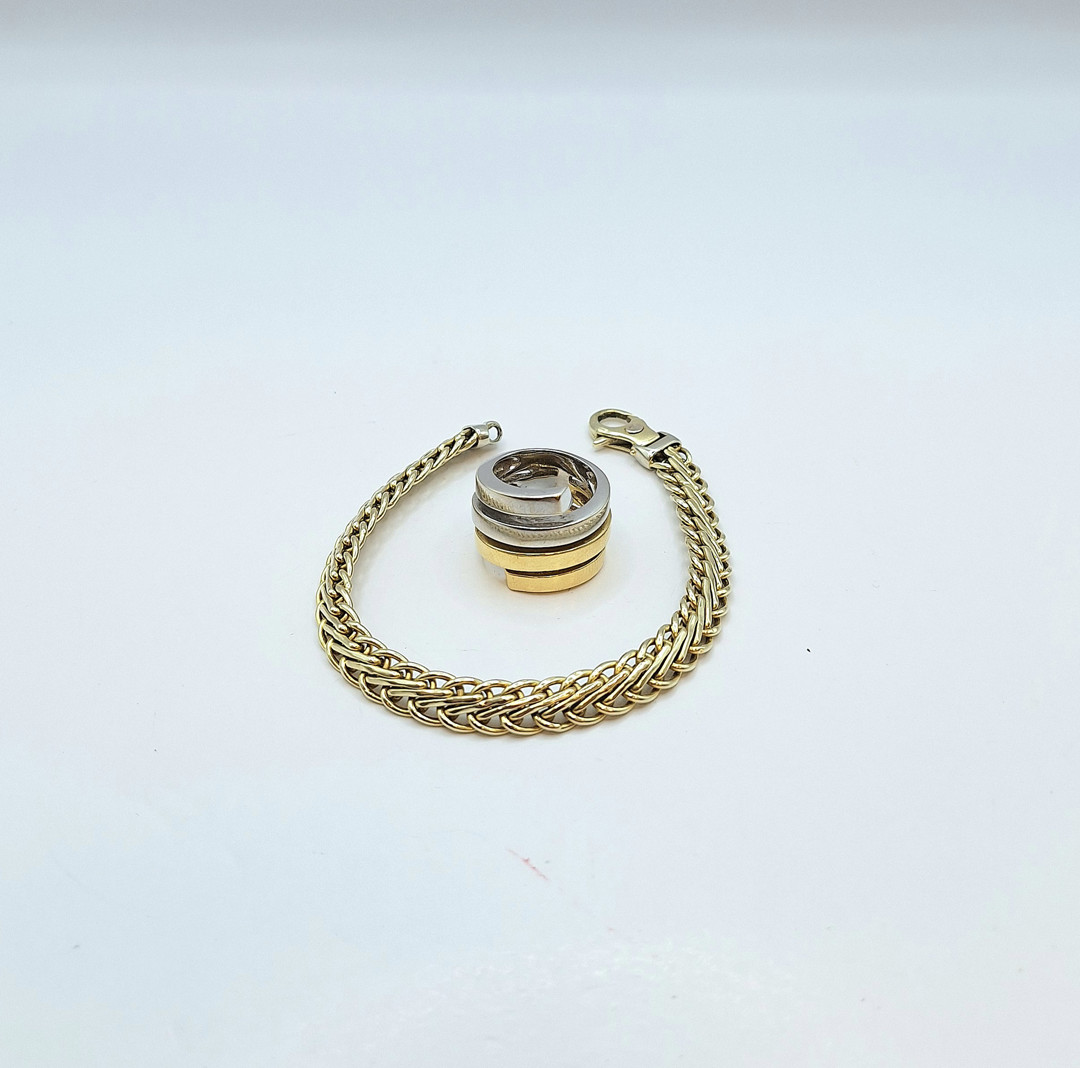 Anello e bracciale oro