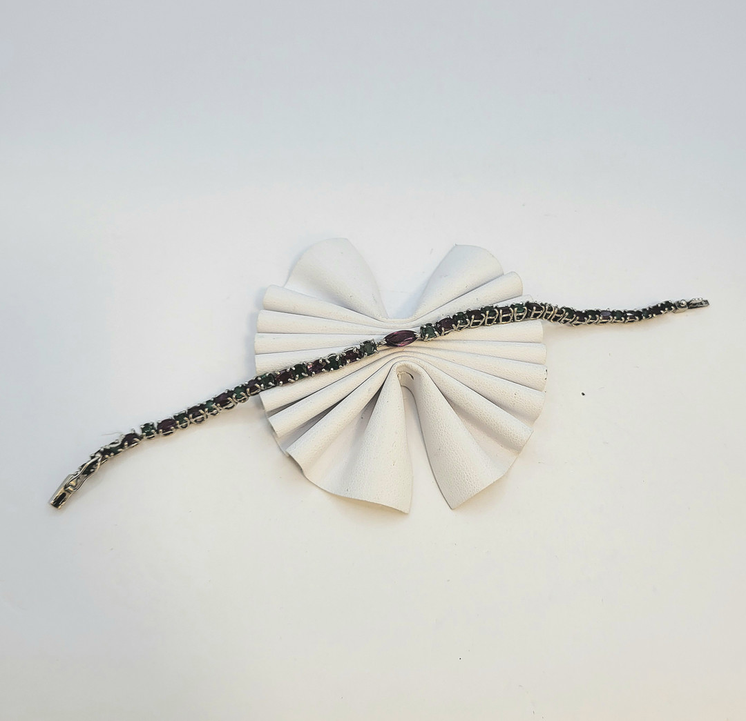 Bracciale oro pietre