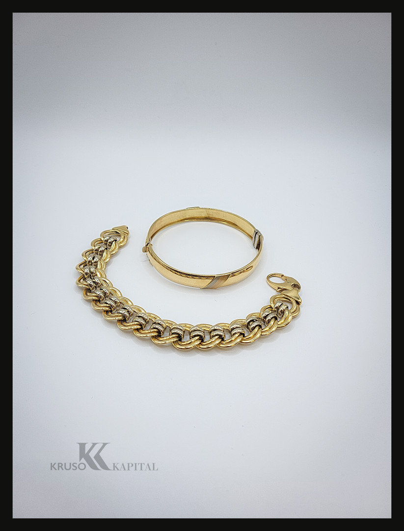 Due bracciali oro