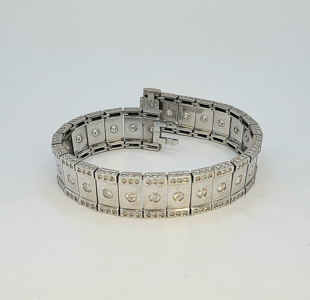 Bracciale oro diamanti