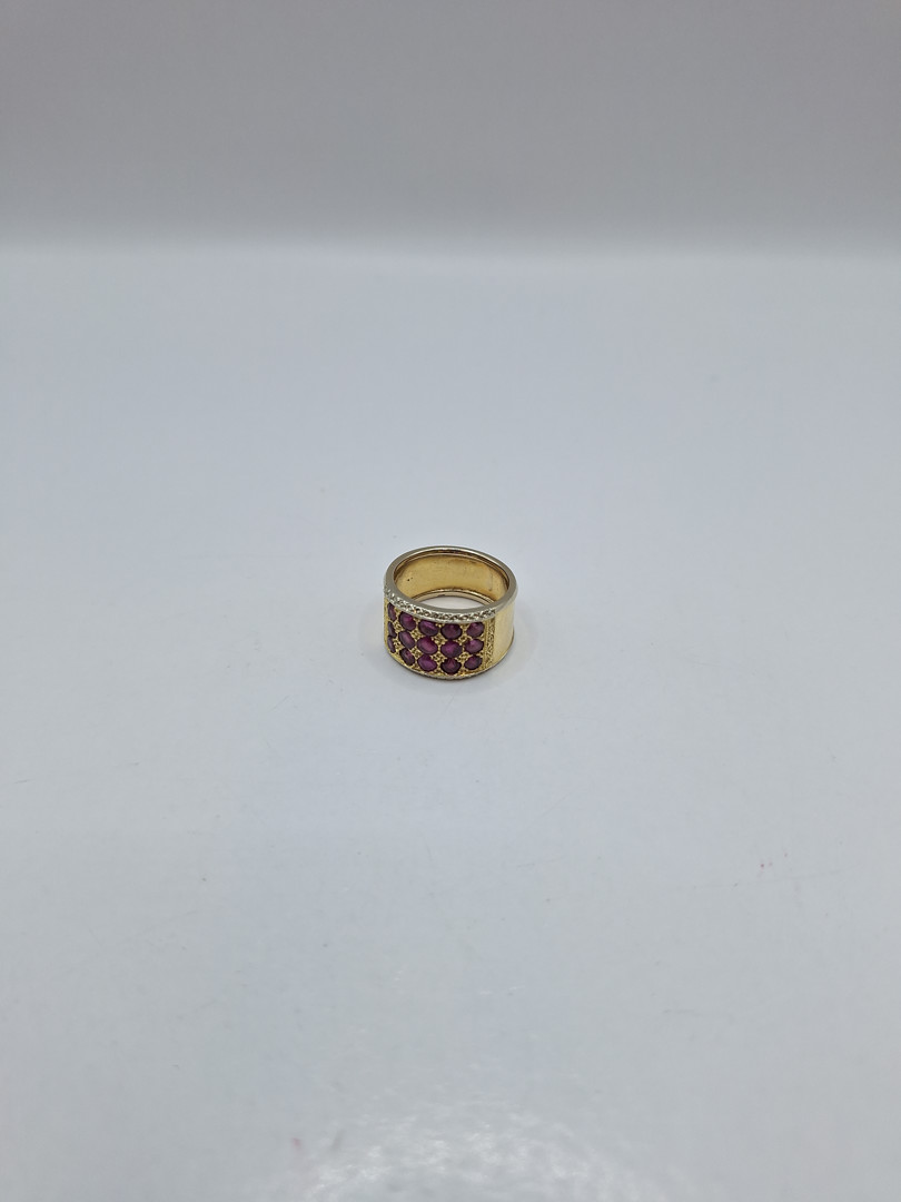Anello oro pietre
