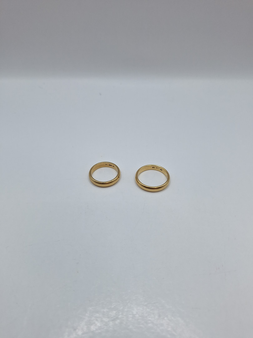 Due anelli oro 