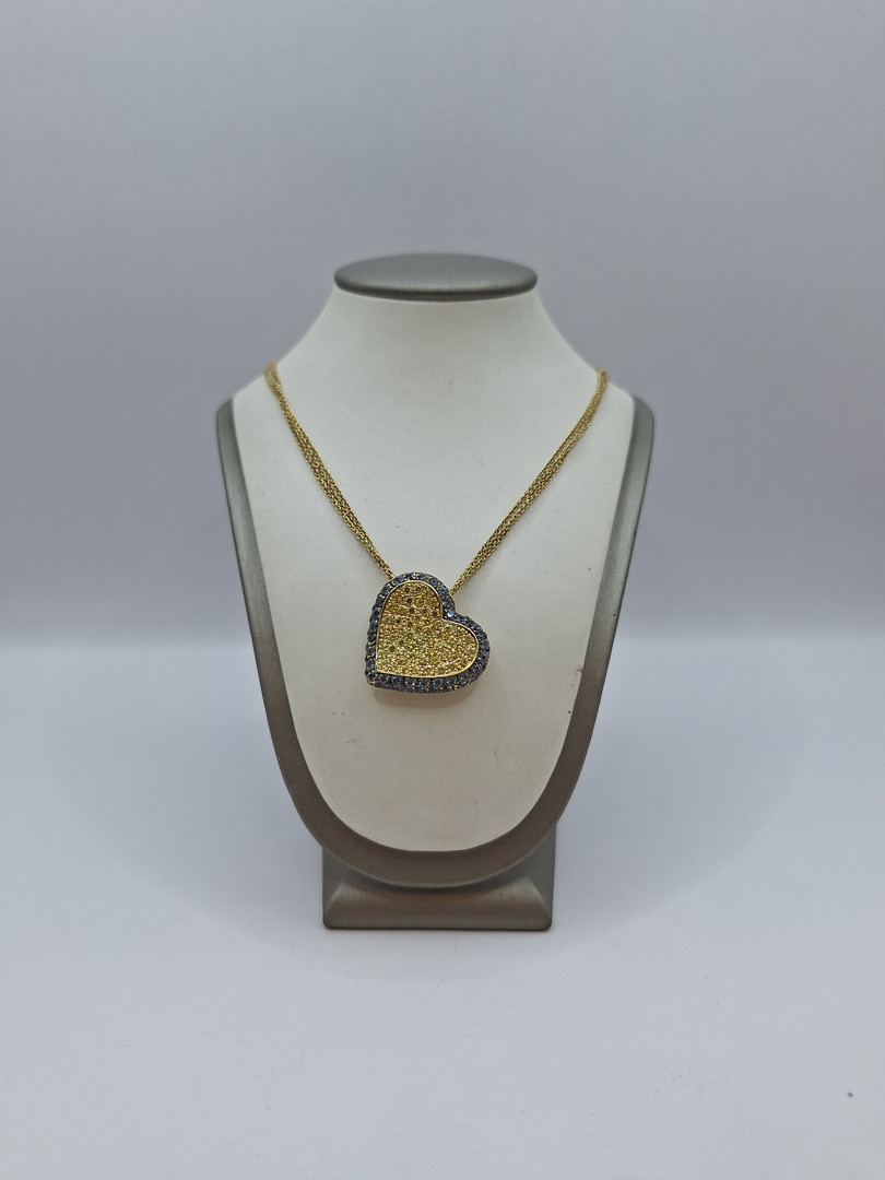 Collana oro pietre 