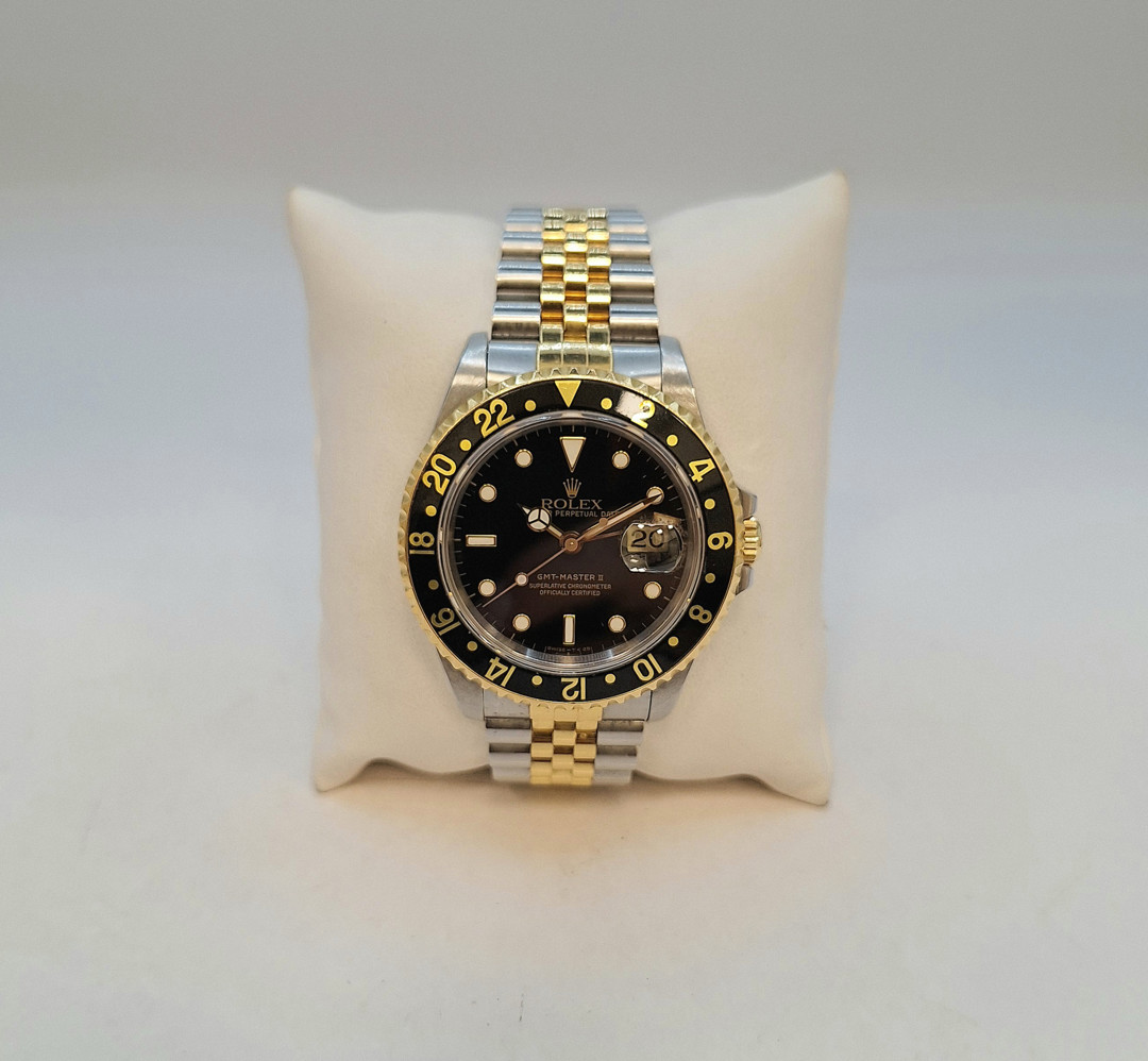 Orologio Rolex GMT Master acciaio e oro