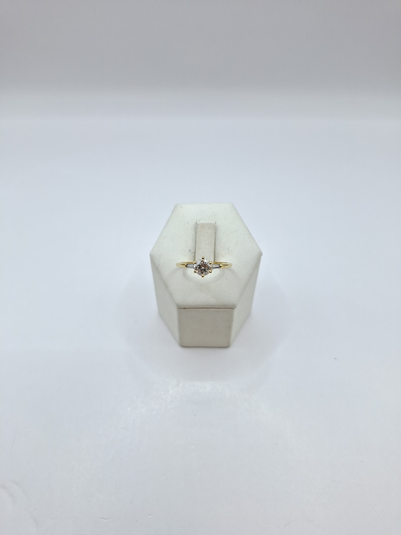 Anello oro diamanti