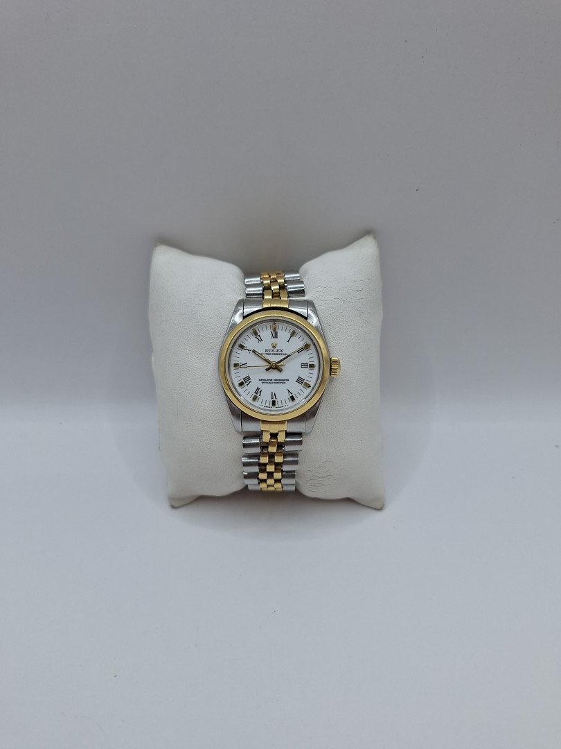 Orologio acciaio e oro Rolex Oyster Perpetual