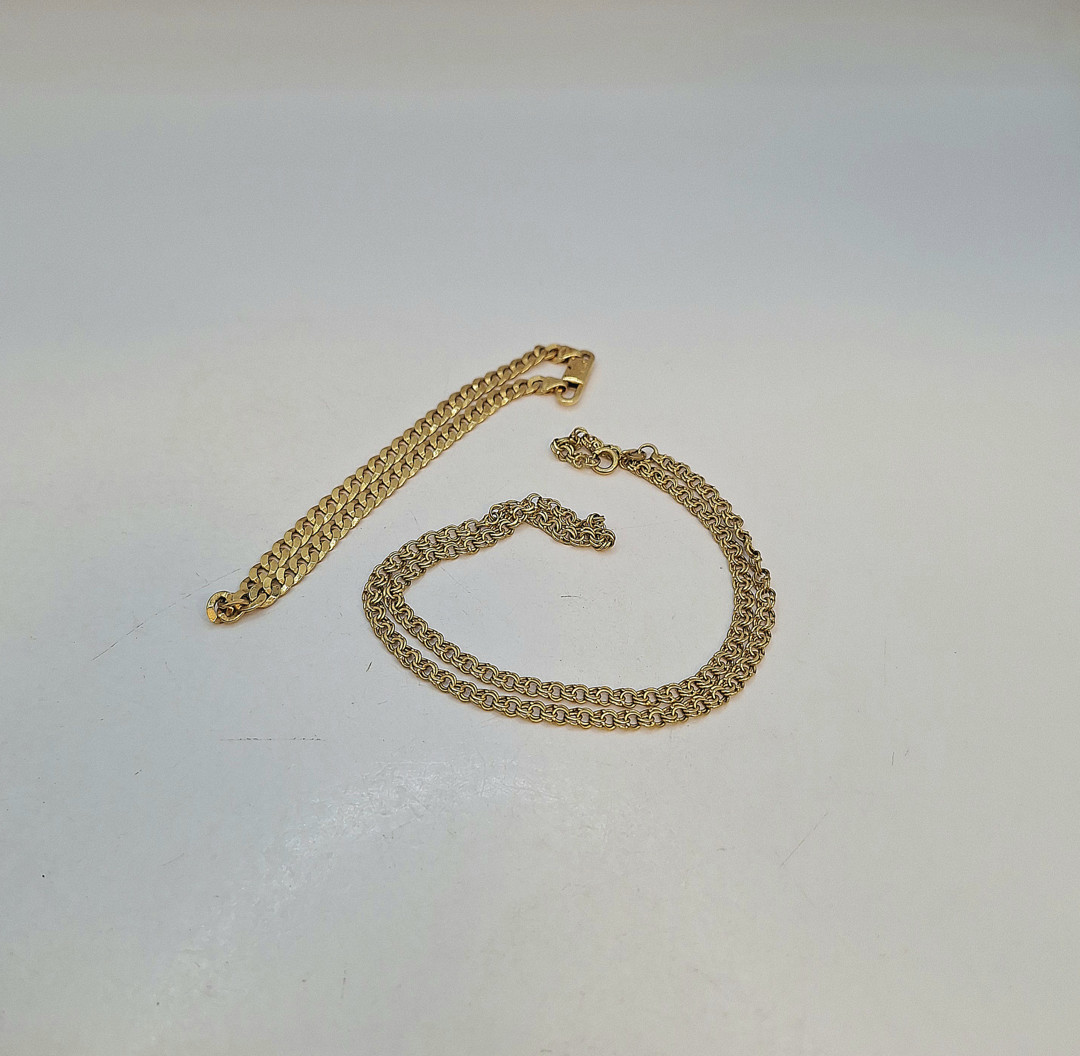 Collana e bracciale oro