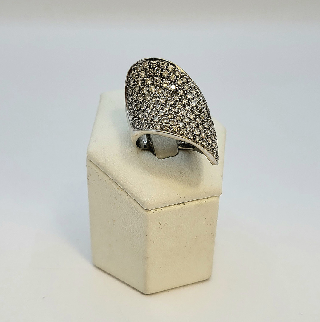 Anello oro diamanti