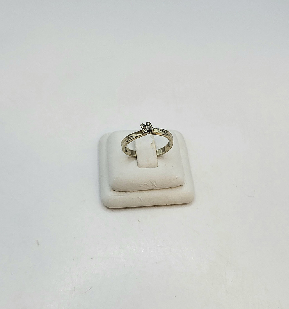 Anello oro diamantino