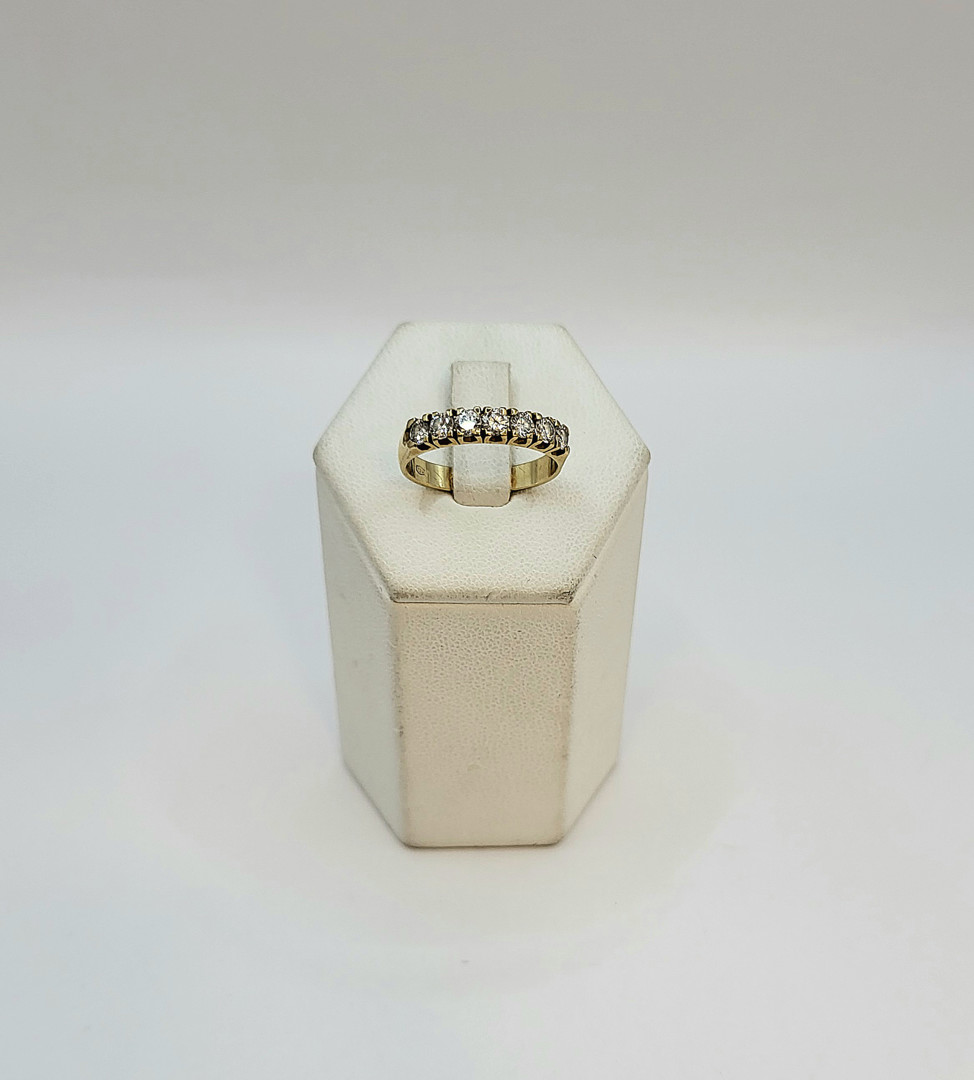 Anello oro diamanti