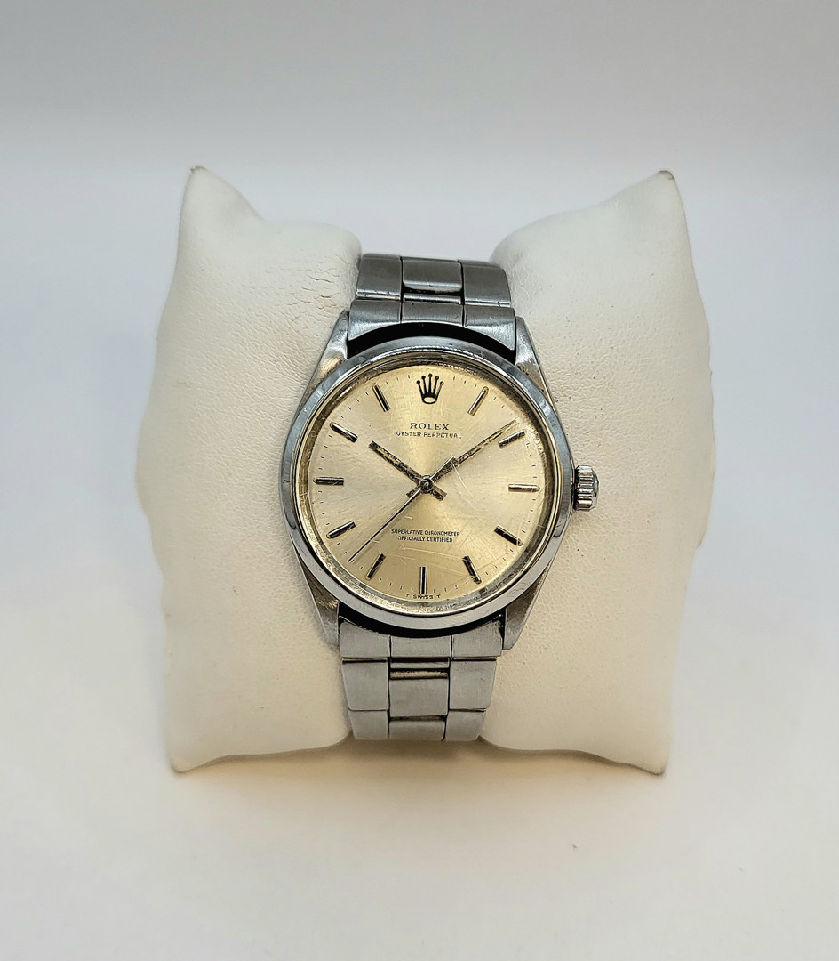 Orologio acciaio Rolex Oyster Perpetual