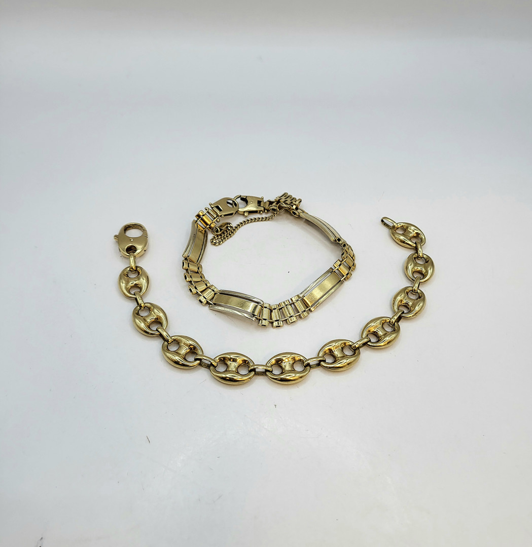 Due bracciali oro
