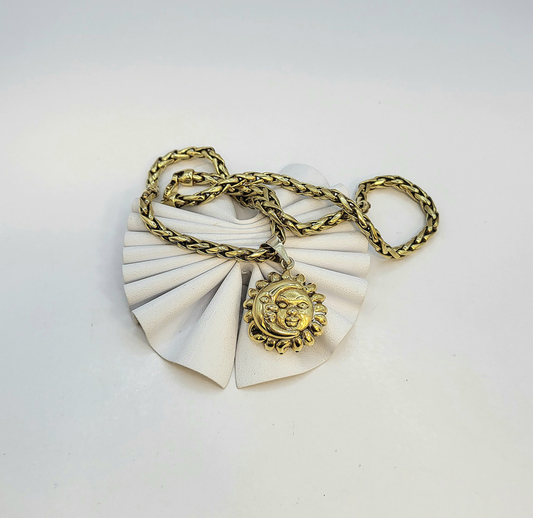 Collana ciondolo oro