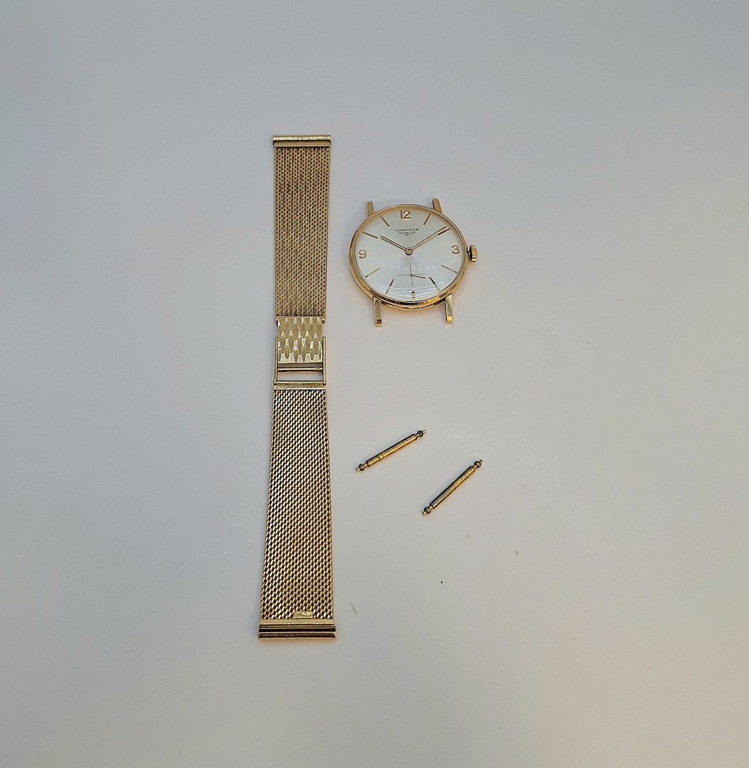 Orologio Longines e cinturino oro