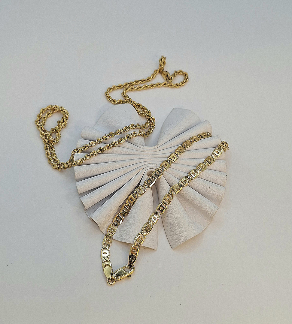 Bracciale e collana oro