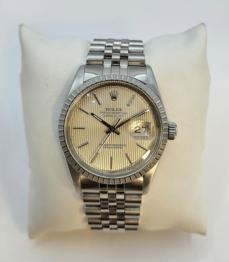 Orologio acciaio Rolex Datejust 
