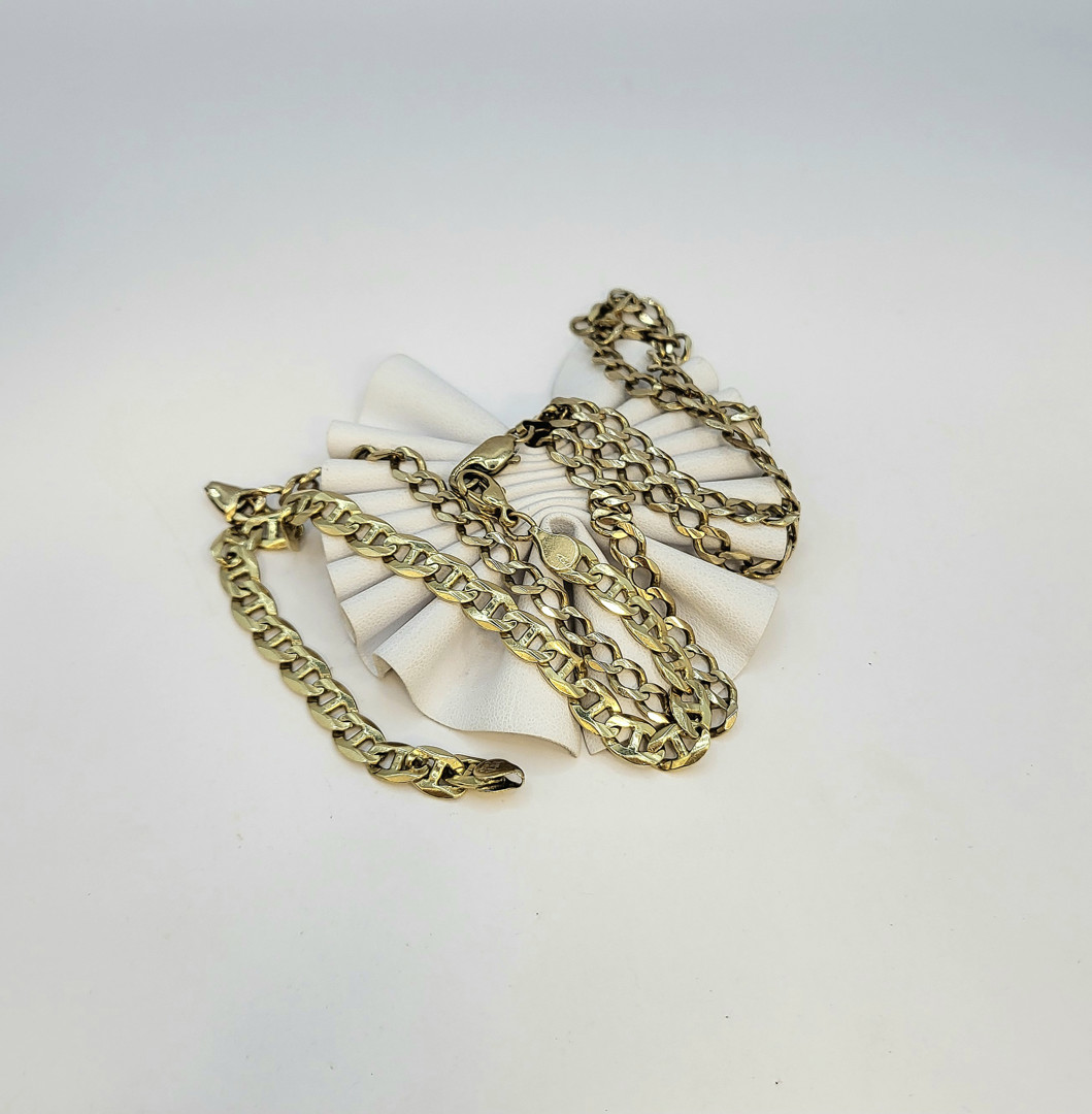 Bracciale e catena oro