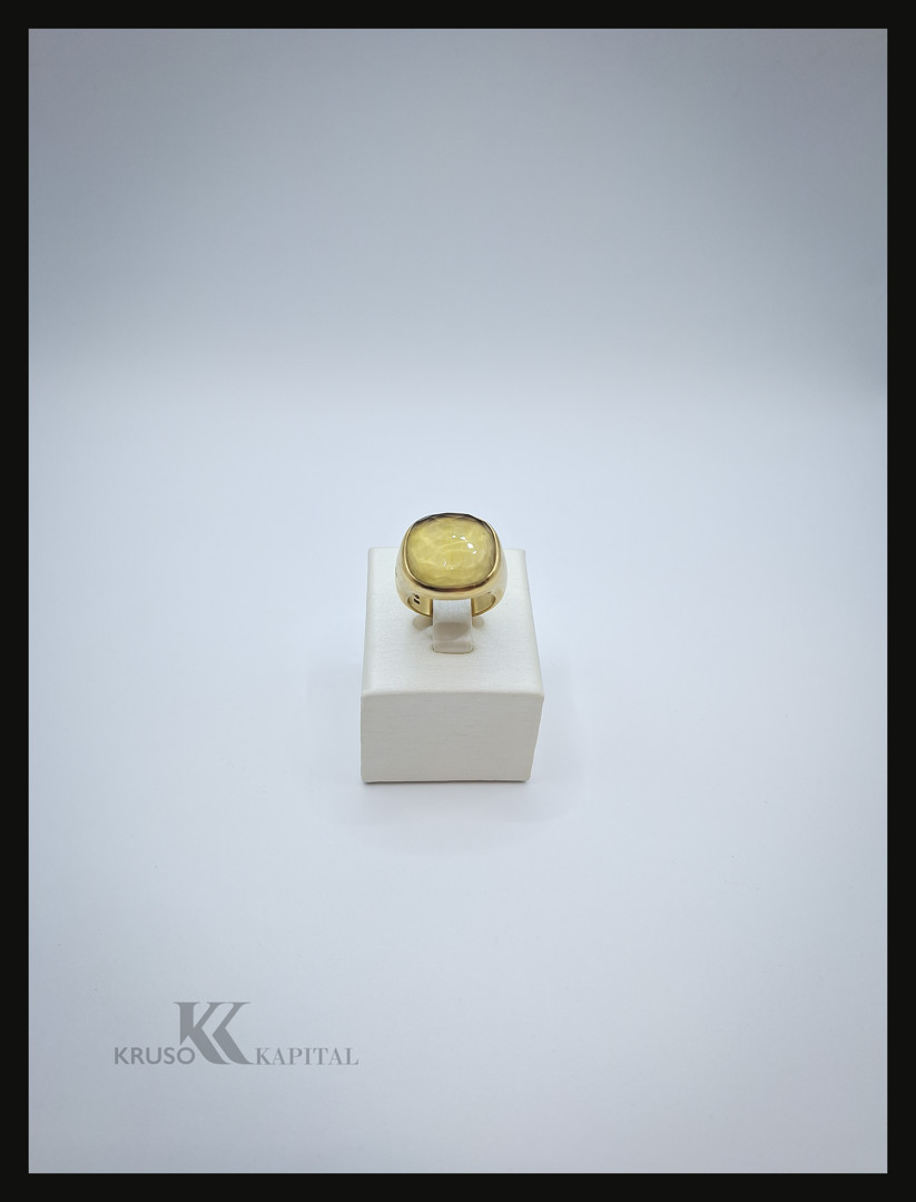 Anello oro a pietra a firma Pomellato