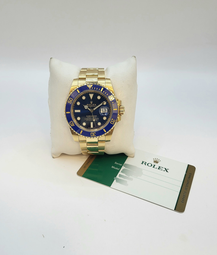 Orologio oro Rolex Submariner con garanzia