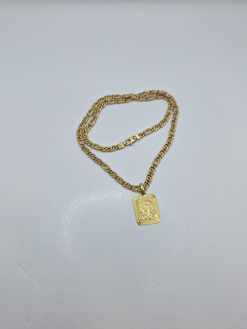 Collana ciondolo oro