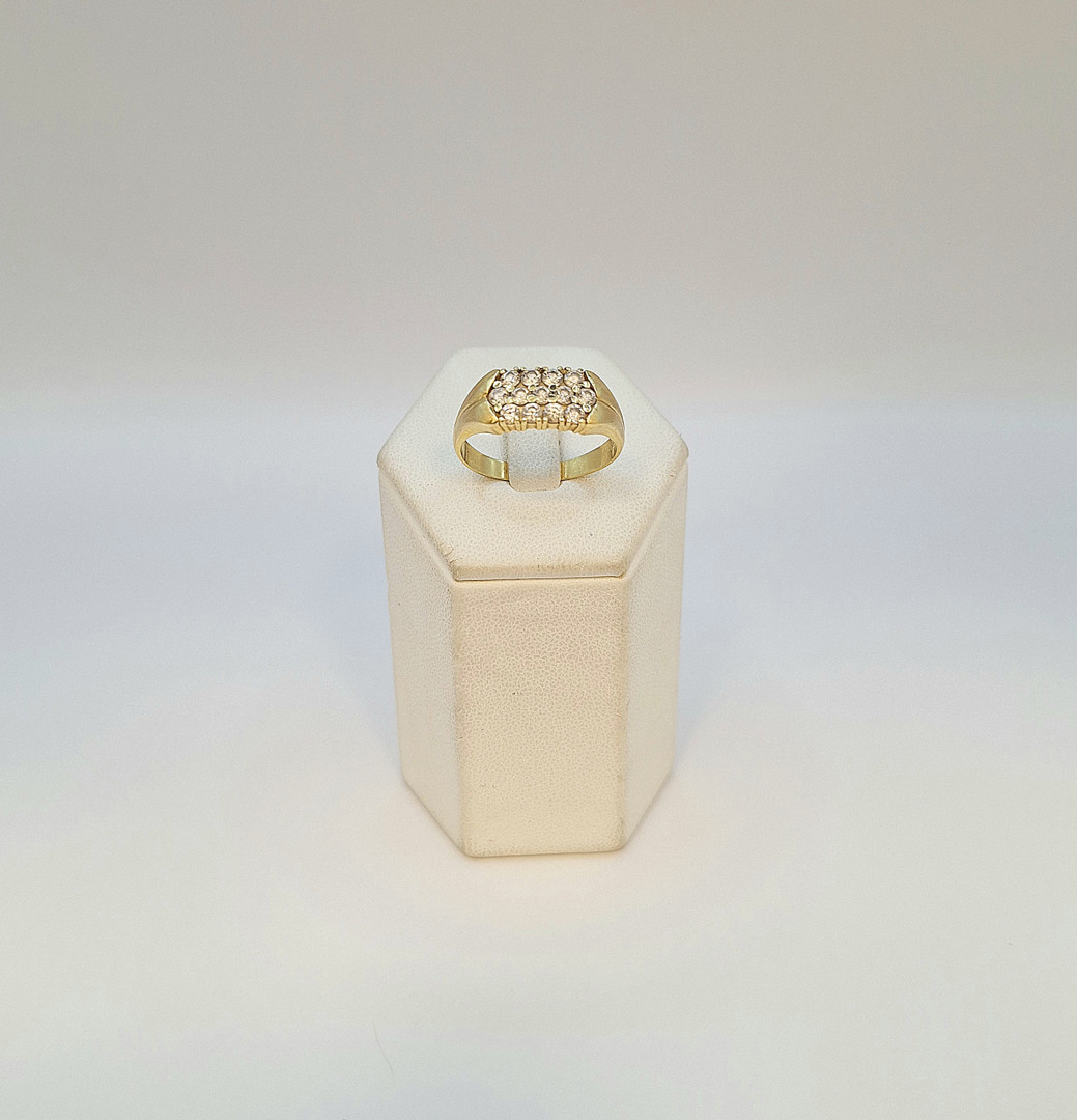 Anello oro pietre