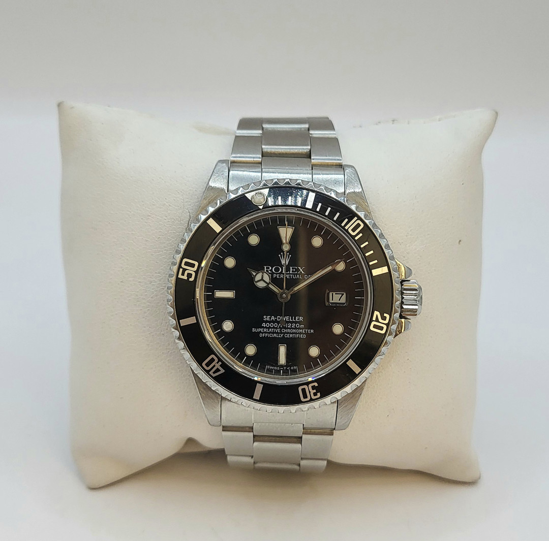 Orologio acciaio Rolex Sea - Dweller 