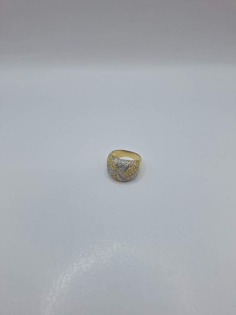 Anello oro pietre