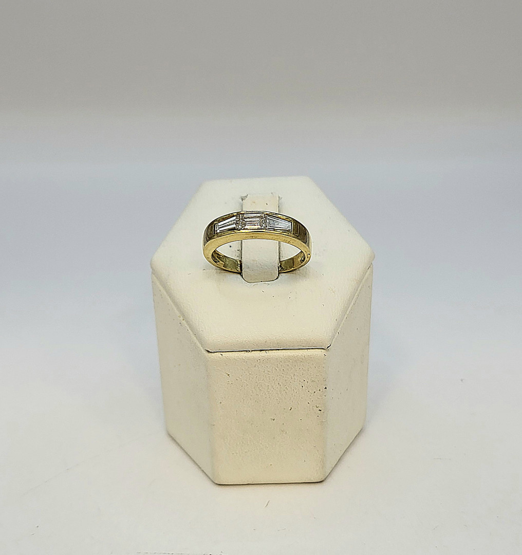 Anello oro diamanti