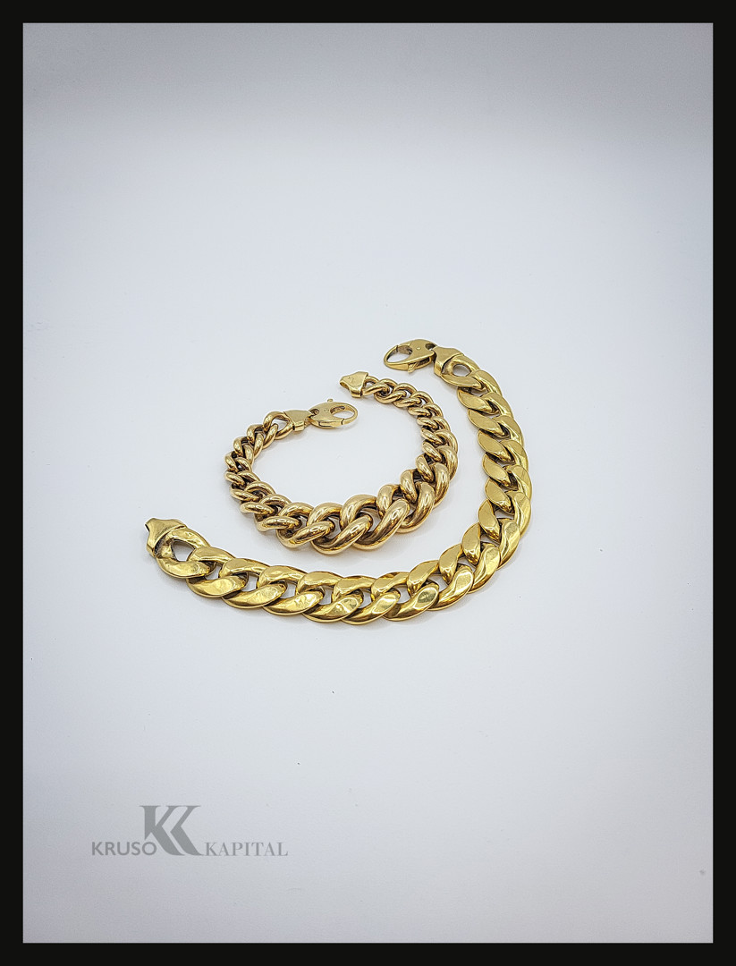 Due bracciali oro