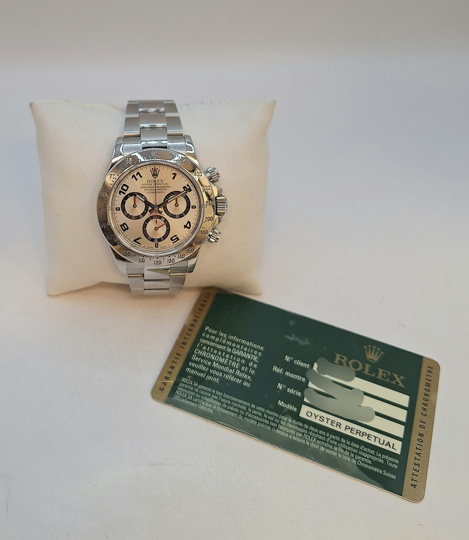 Cronografo Rolex Daytona acciaio 