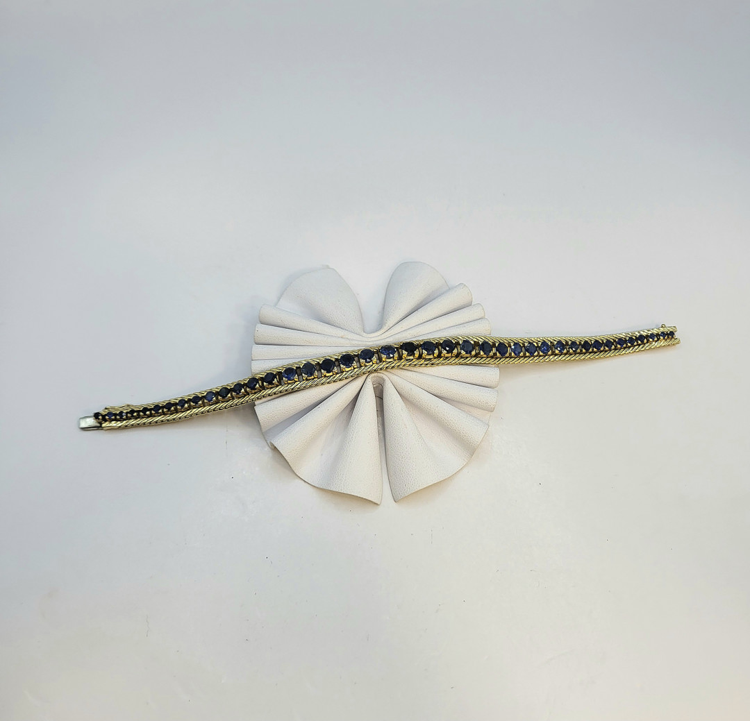 Bracciale oro pietre