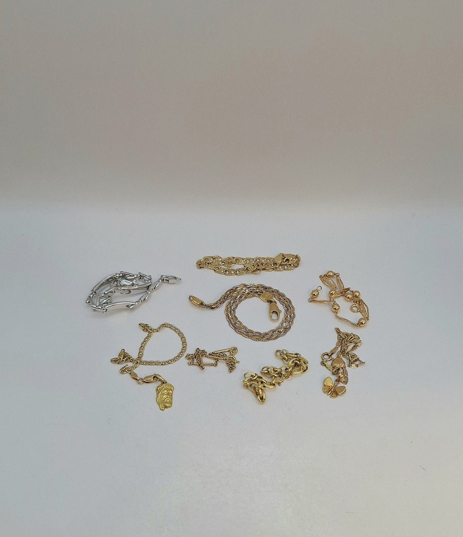 Vari oggetti oro
