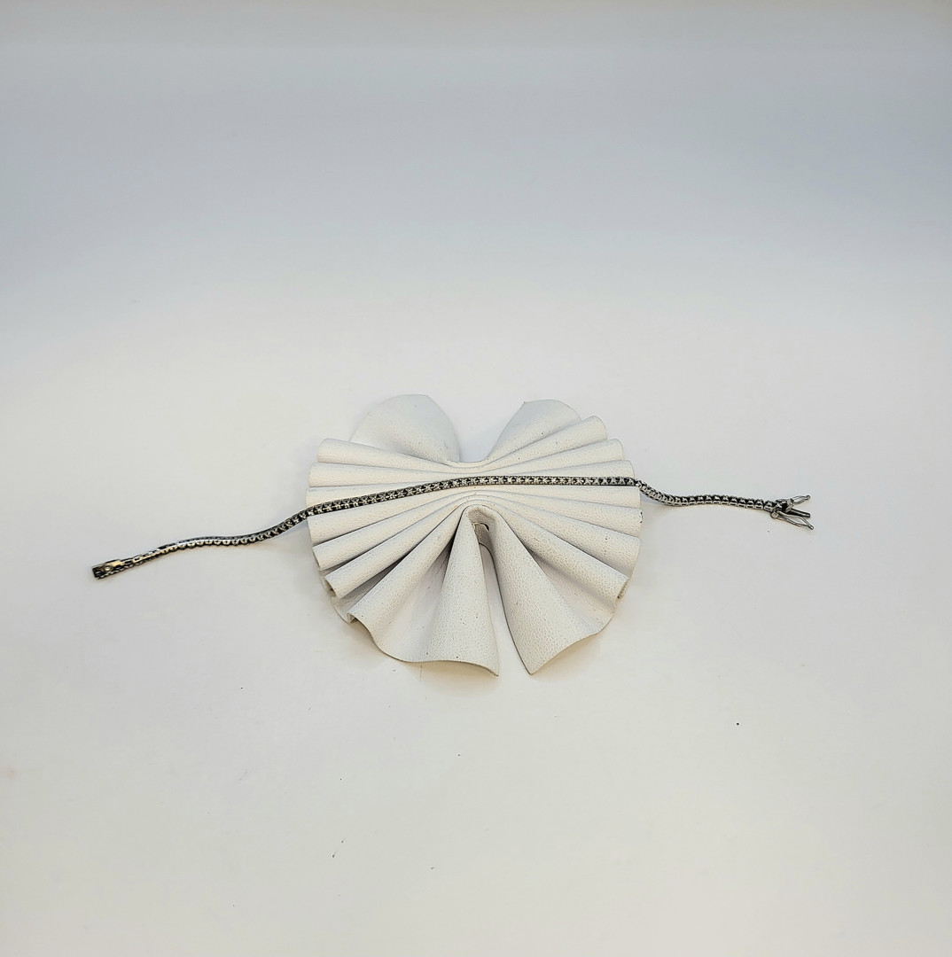 Bracciale oro diamantini