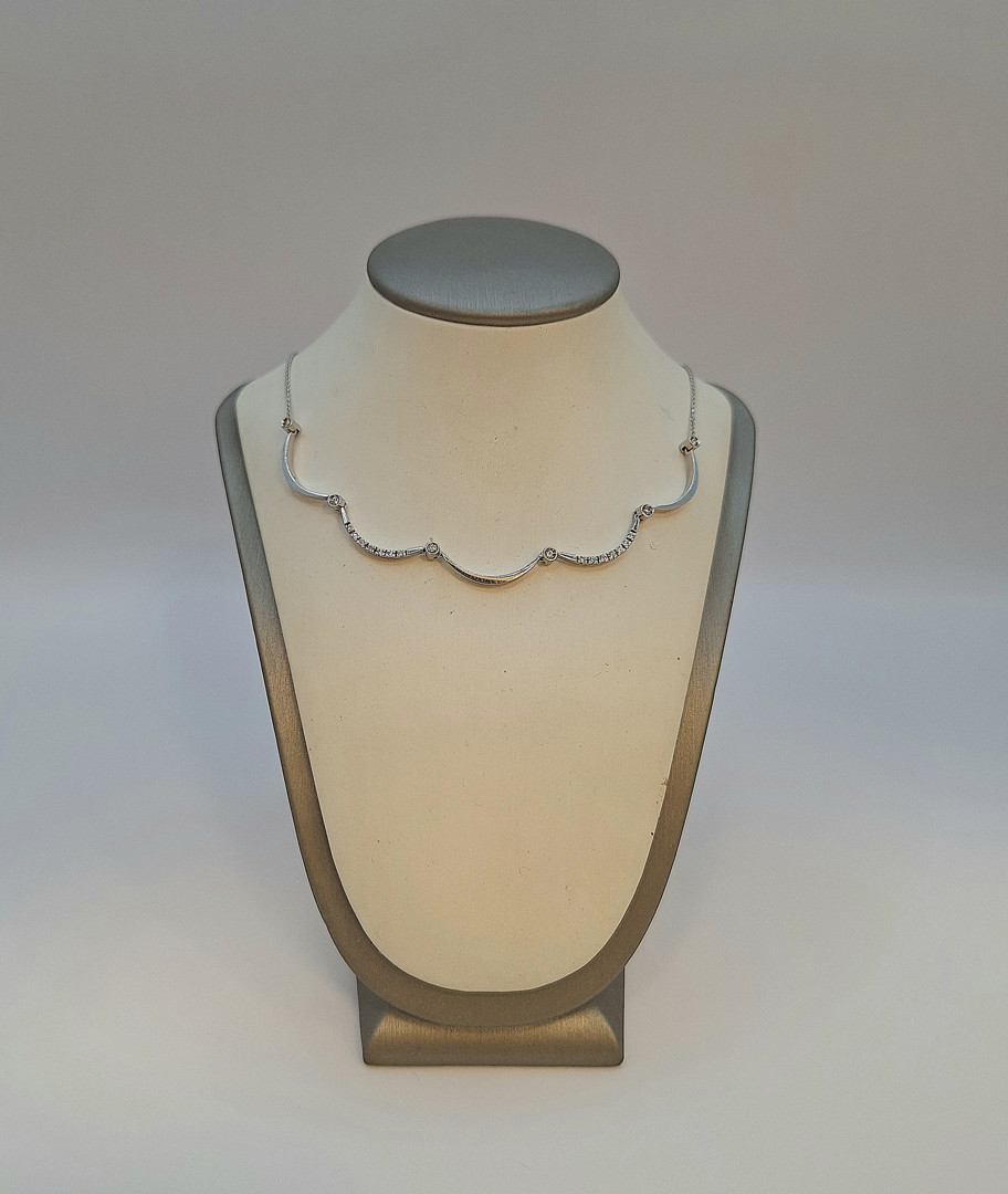 Collana oro pietre 