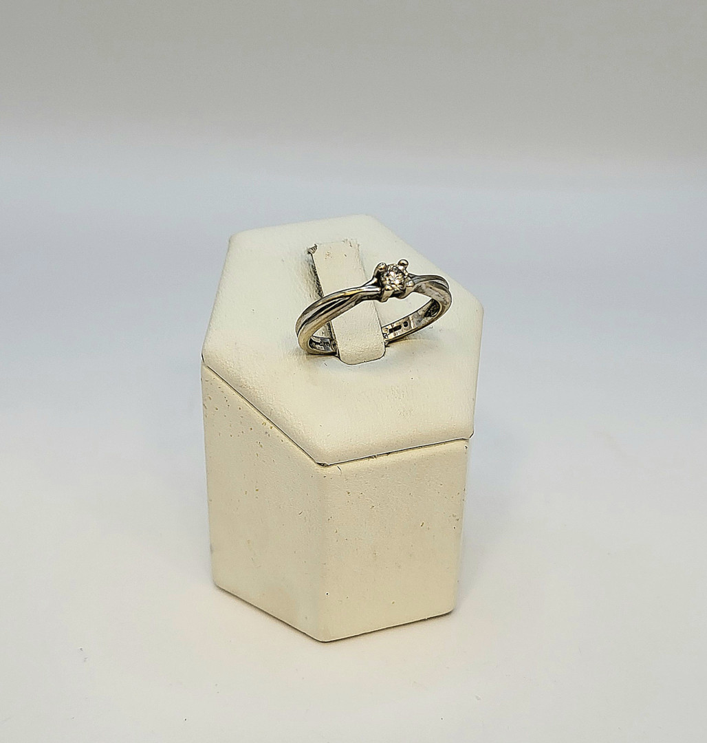 Anello oro diamantino